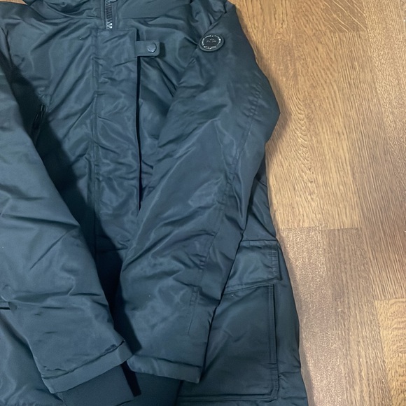 Noize Black Mid Length Parka - Picture 4 of 10